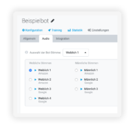Text2Speech mit dem telegra Voicebot