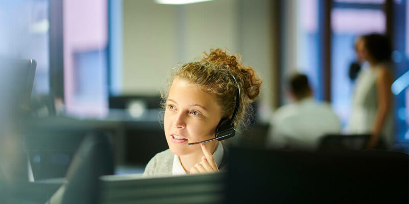 Telefonie mit ACD System